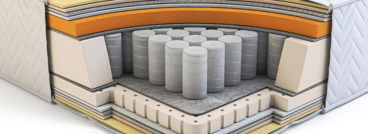 Tout savoir sur les matelas à ressorts ensachés